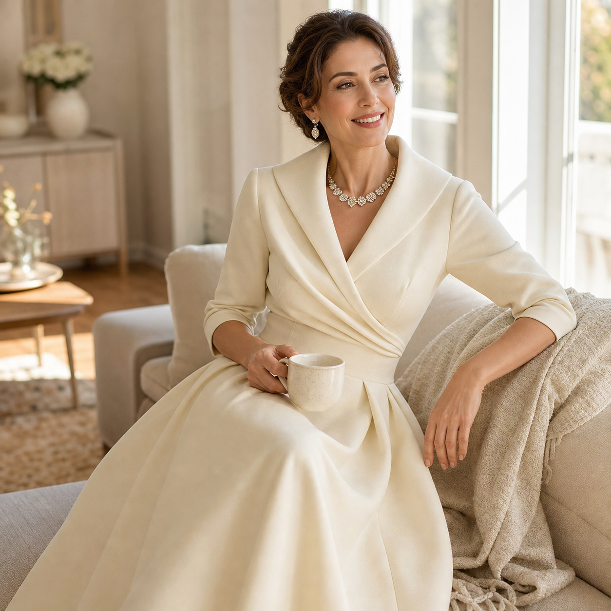 Federica Bassetti™ Klasické šaty pro každodenní eleganci