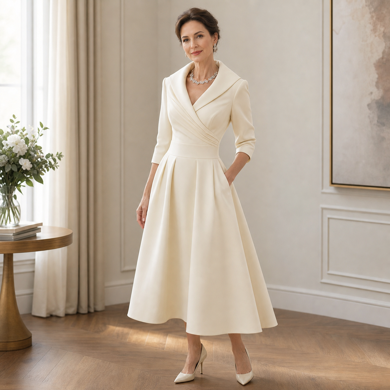 Federica Bassetti™ Klasické šaty pro každodenní eleganci