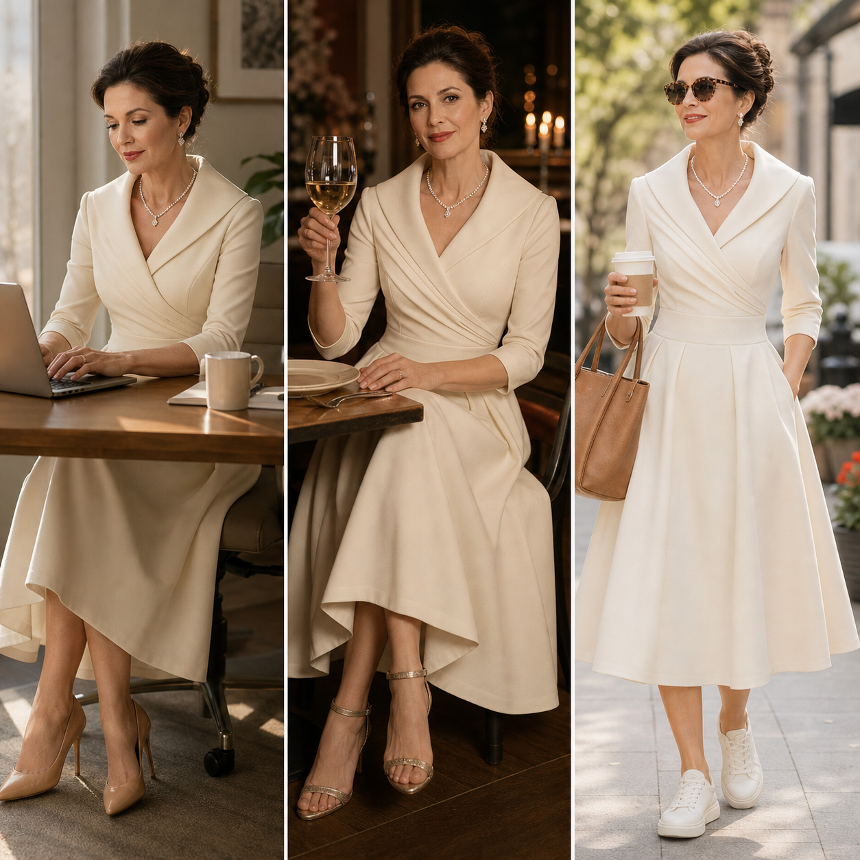 Federica Bassetti™ Klasické šaty pro každodenní eleganci