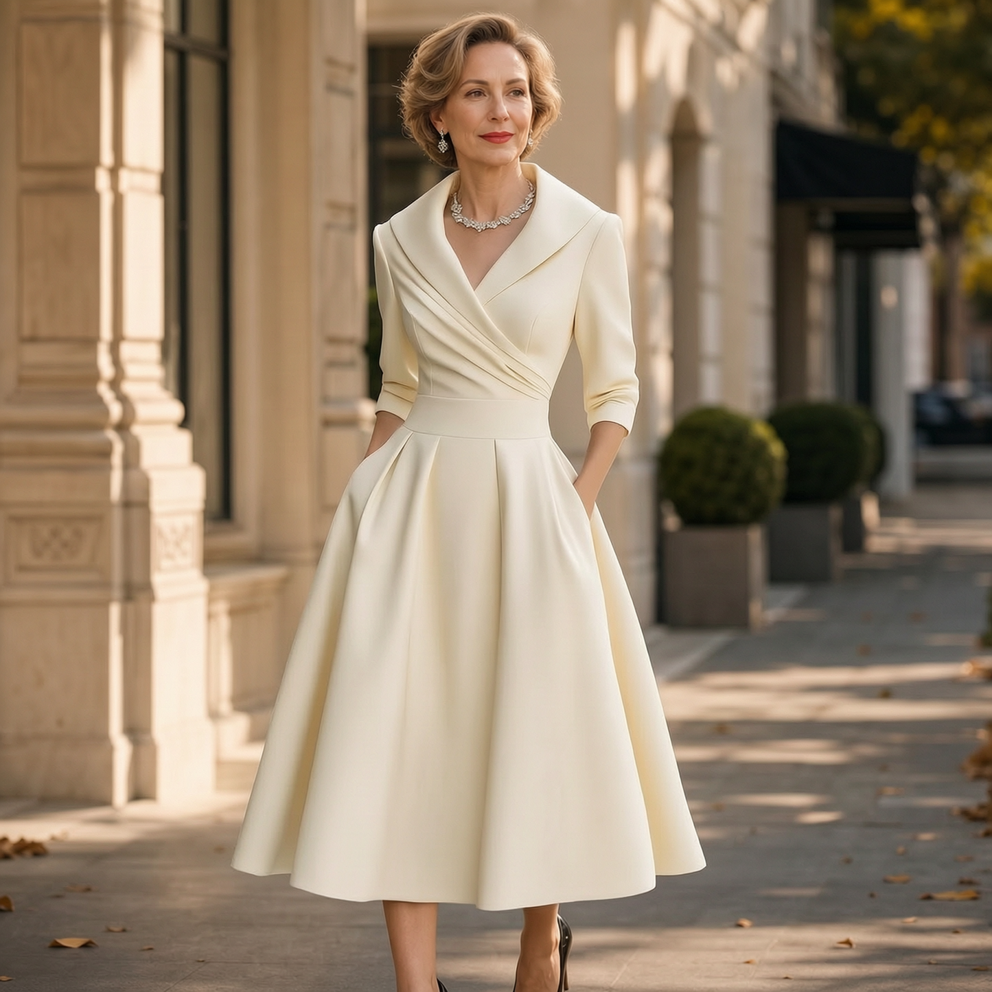 Federica Bassetti™ Klasické šaty pro každodenní eleganci