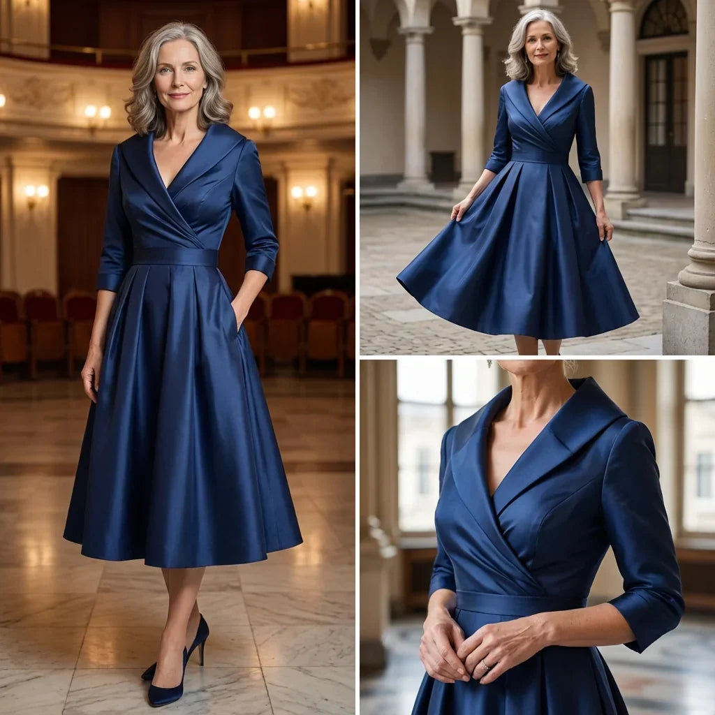 Federica Bassetti™ Klasické šaty pro každodenní eleganci