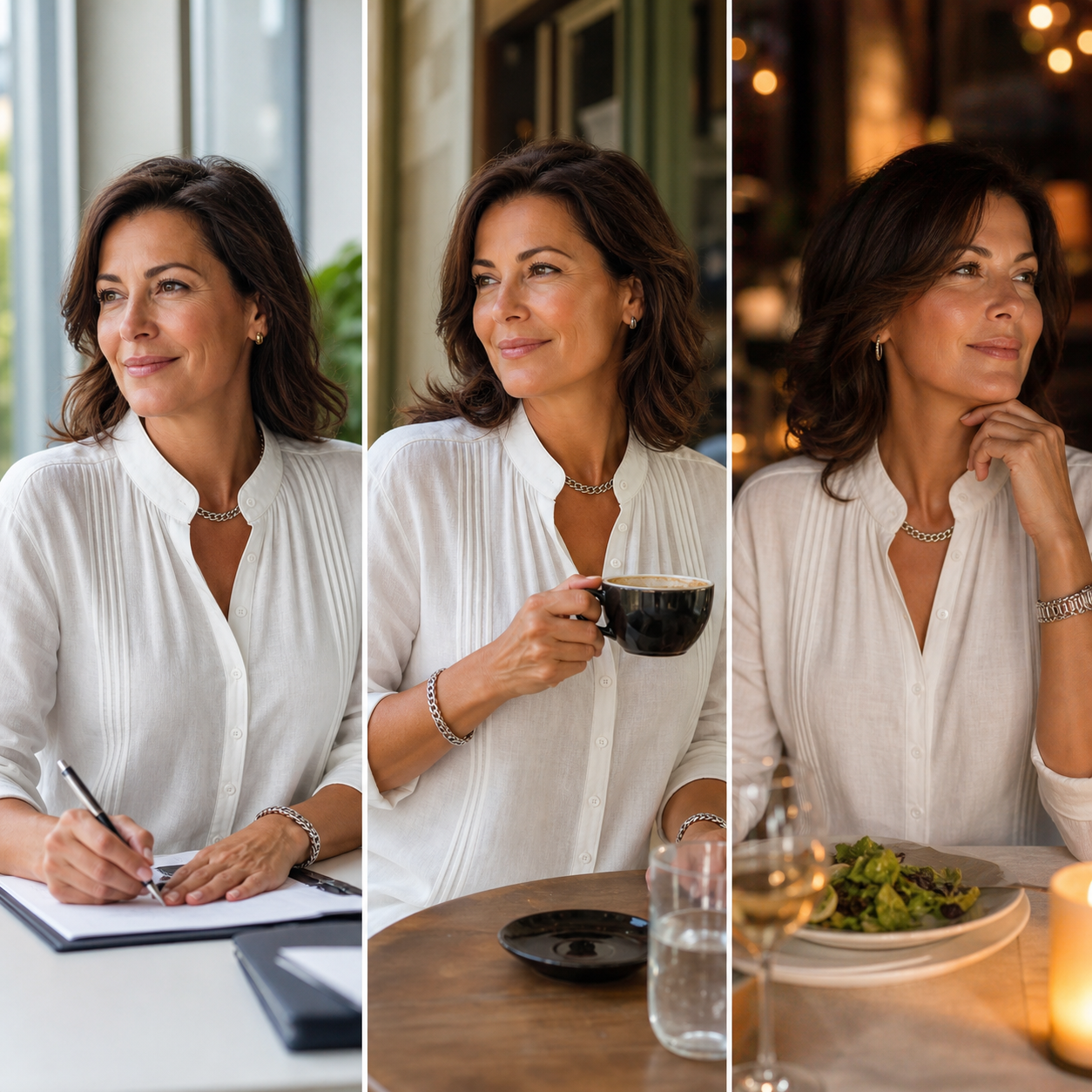 Federica Schiavone™ Versatile Pintuck Top for Day to Dinner