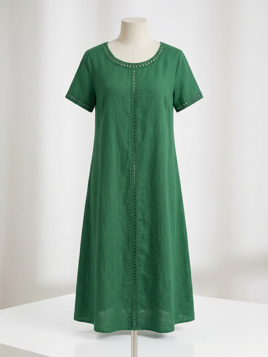 Filippa Adriani™ Lehké midi šaty s krátkým rukávem