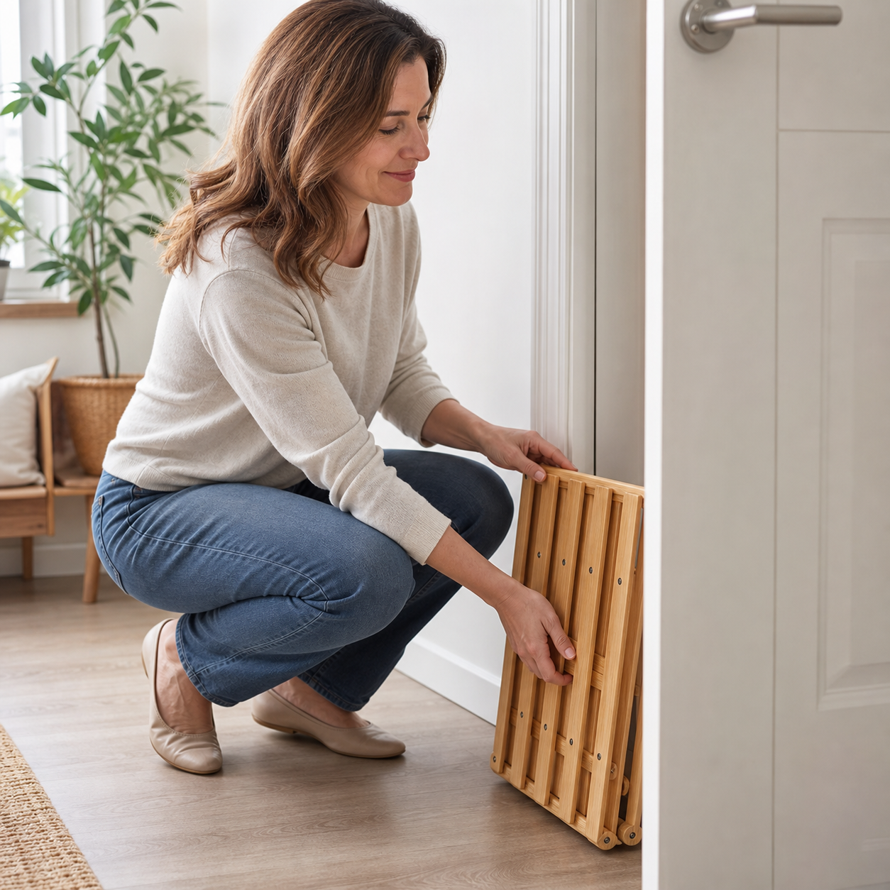 FoldNest™ Skládací stojan na boty pro uklizené předsíně