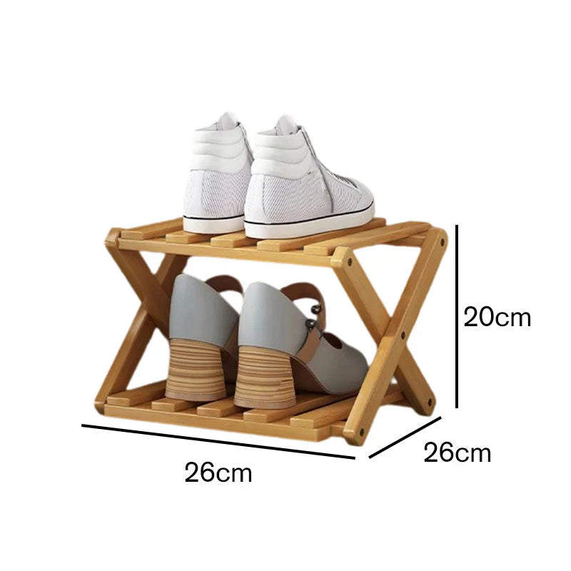 FoldNest™ Skládací stojan na boty pro uklizené předsíně