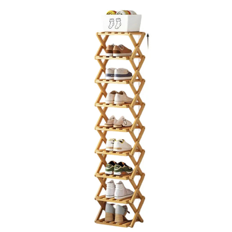 FoldNest™ Skládací stojan na boty pro uklizené předsíně