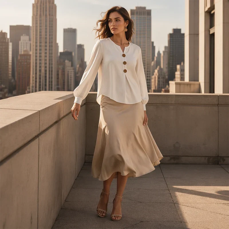 Galatea Bassetti™ Jemná halenka pro každodenní eleganci