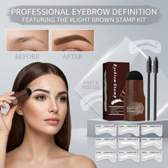 BrowStamp™ sada šablon a razítek pro precizní obočí