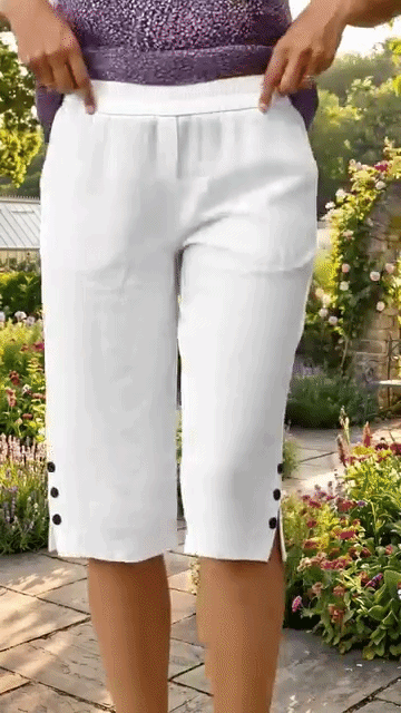 Albina Gallarini™ Prodyšné capri kalhoty pro styl bez námahy