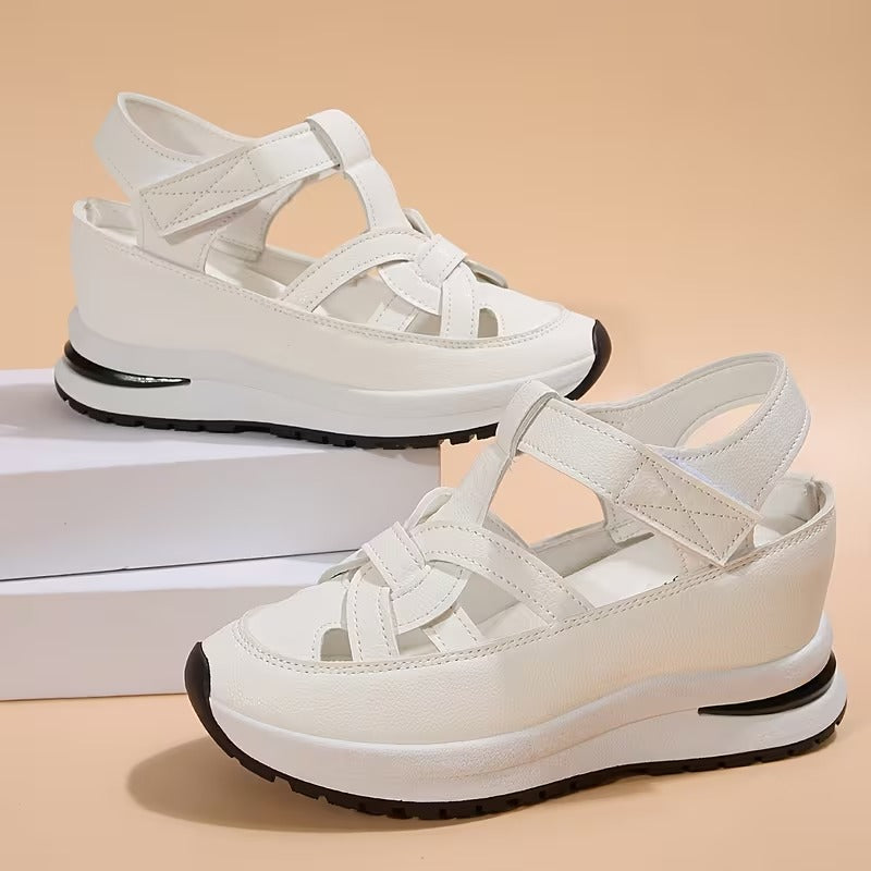 GlideSole Pro™ Pohodlné sandály na klínku