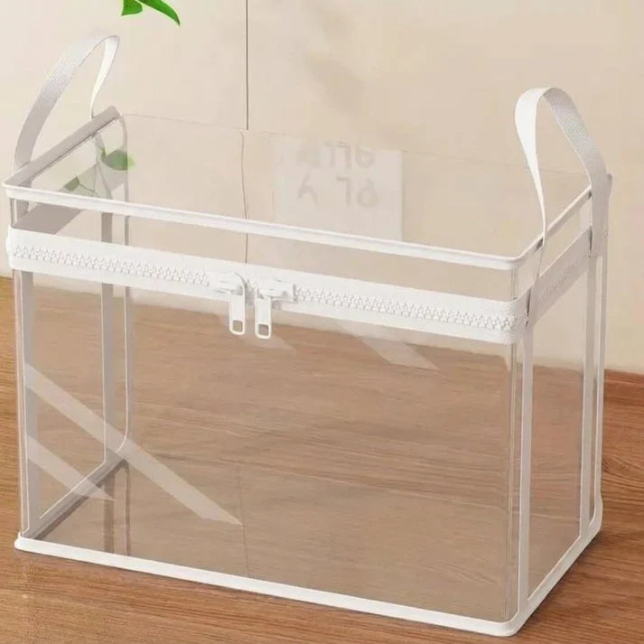 HomeVault™ Skládací průhledný úložný vak pro přehledně uspořádané skříně