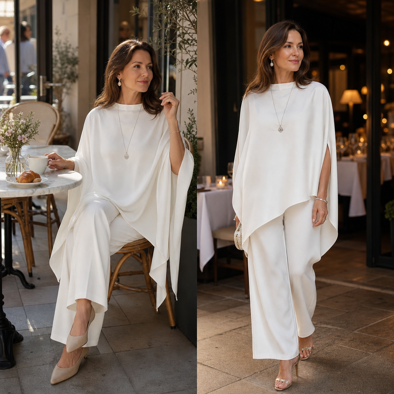 Ida Rubini™ Koordinovaný dvoudílný set pro bezstarostnou eleganci