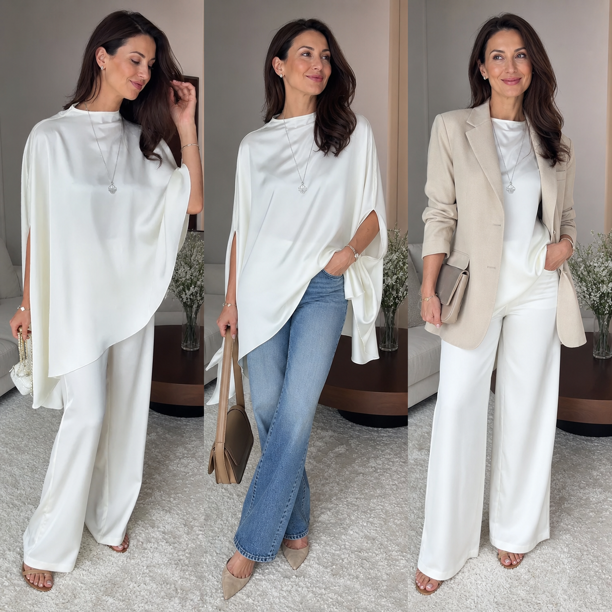 Ida Rubini™ Koordinovaný dvoudílný set pro bezstarostnou eleganci