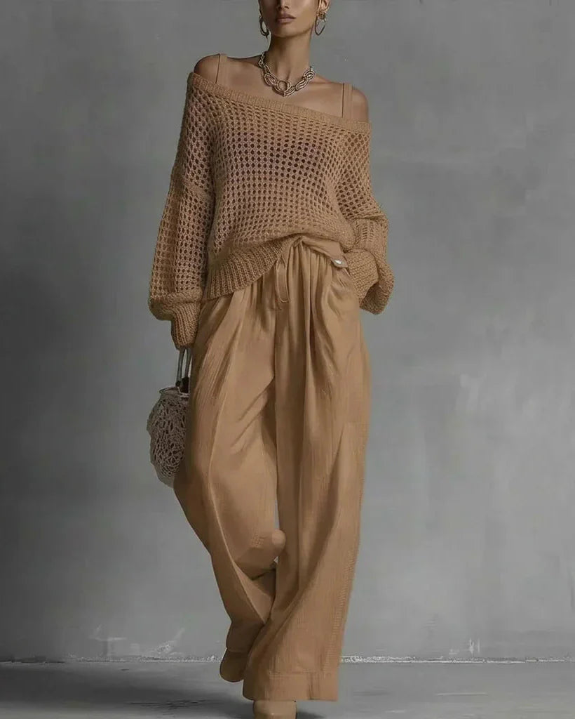 Ilda Susini™ Koordinovaný dvoudílný set pro bezstarostnou eleganci