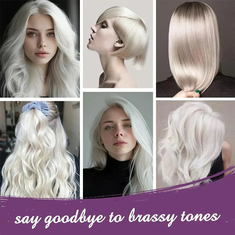 Keraglow™ Fialový tónovací šampon pro blond bez mosazných tónů
