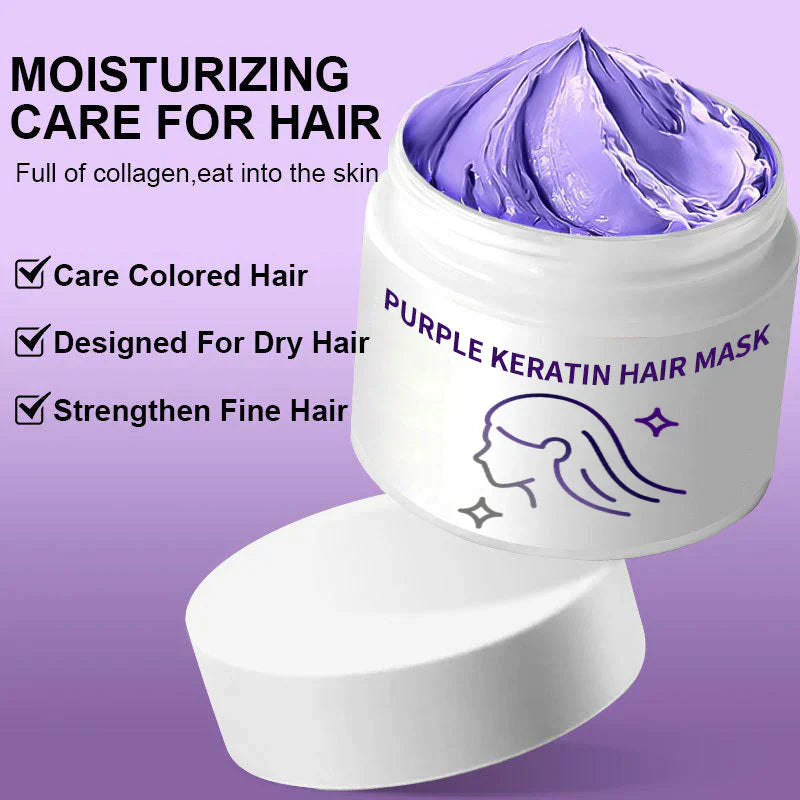 Keraglow™ Fialový tónovací šampon pro blond bez mosazných tónů