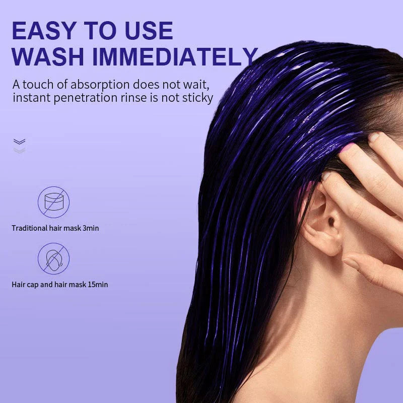 Keraglow™ Fialový tónovací šampon pro blond bez mosazných tónů