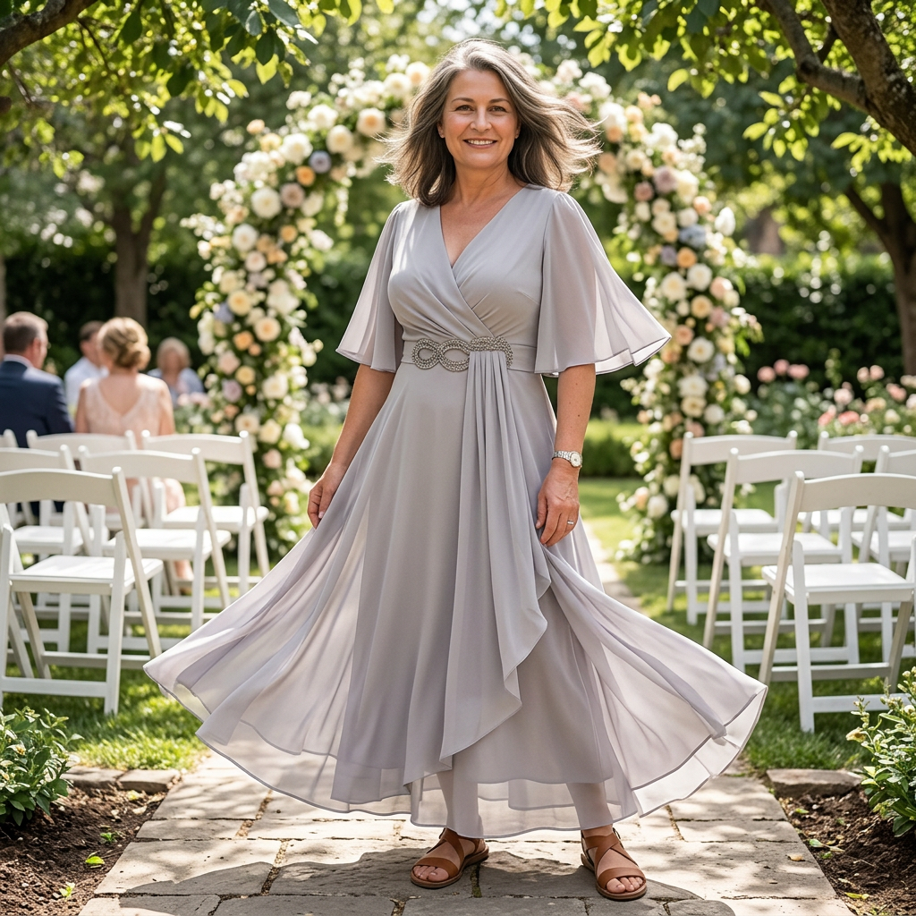 Lara Anastasi™ Elegantní maxi šaty pro bezstarostný letní styl