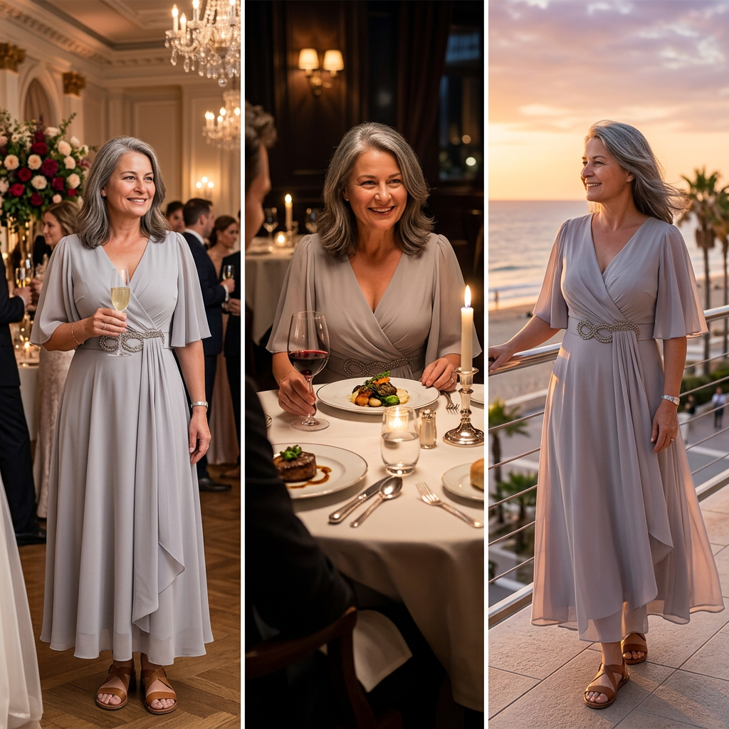 Lara Anastasi™ Elegantní maxi šaty pro bezstarostný letní styl