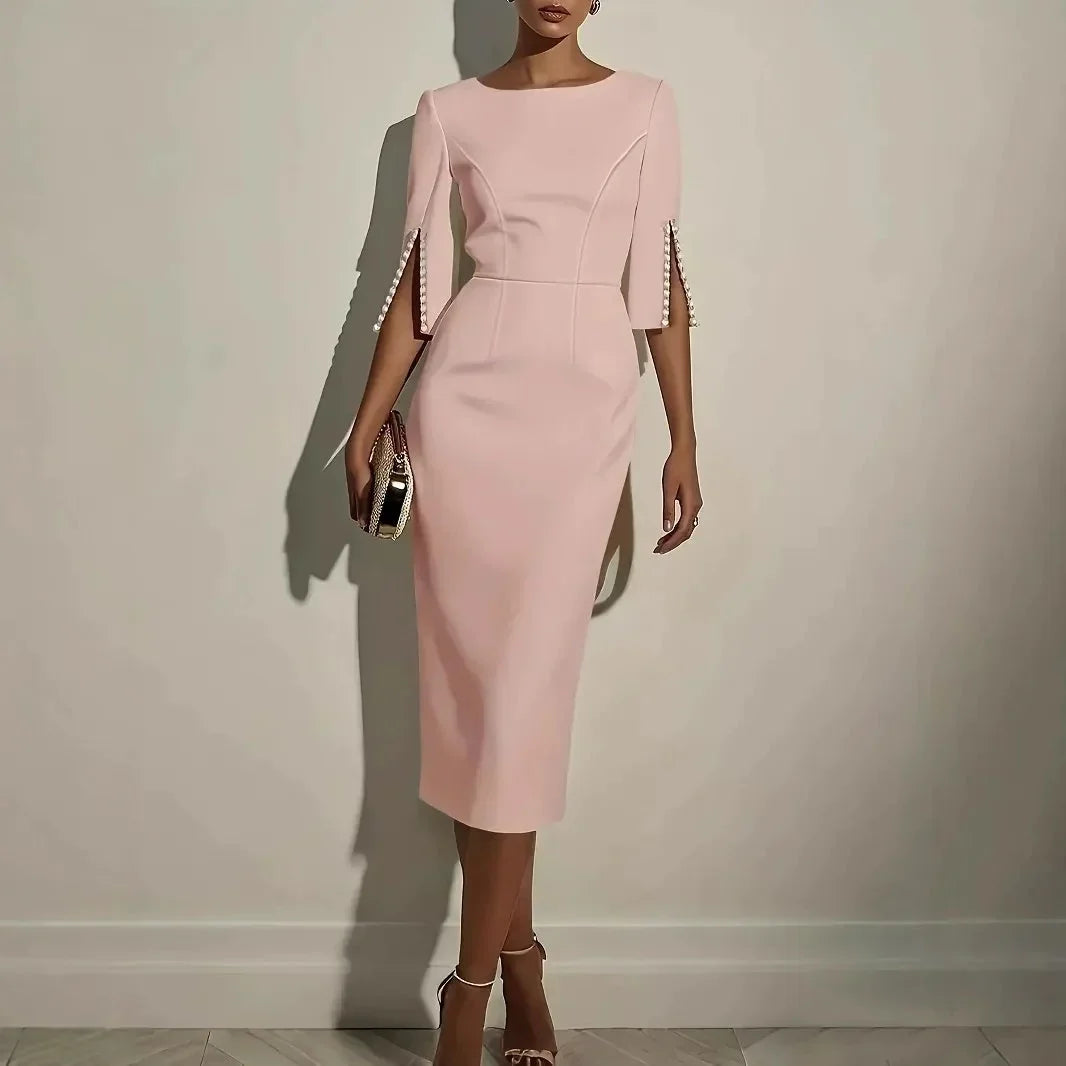 Lara Angelini™ Elegantní pouzdrové šaty pro bezúsilový šarm