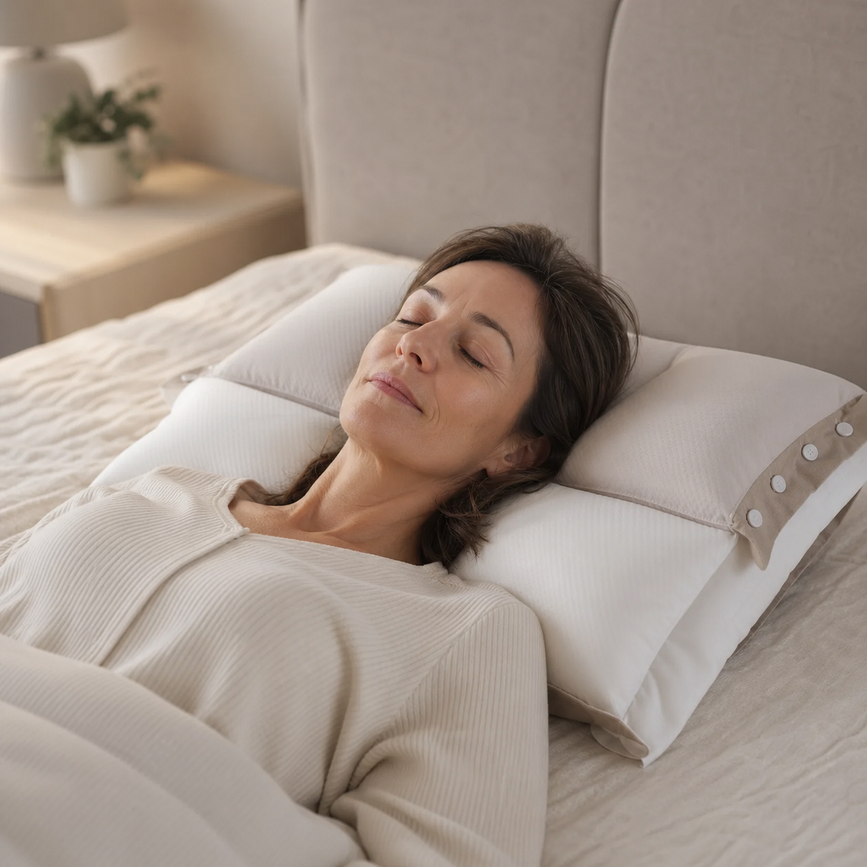 LayerFit™ Krční polštář pro ranní probuzení bez bolesti