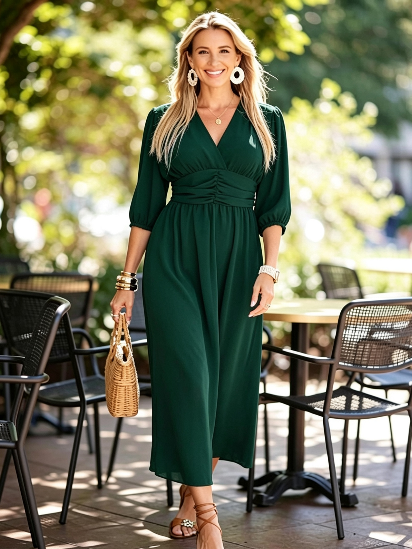 Liana Celani™ Elegantní letní šaty pro každý den