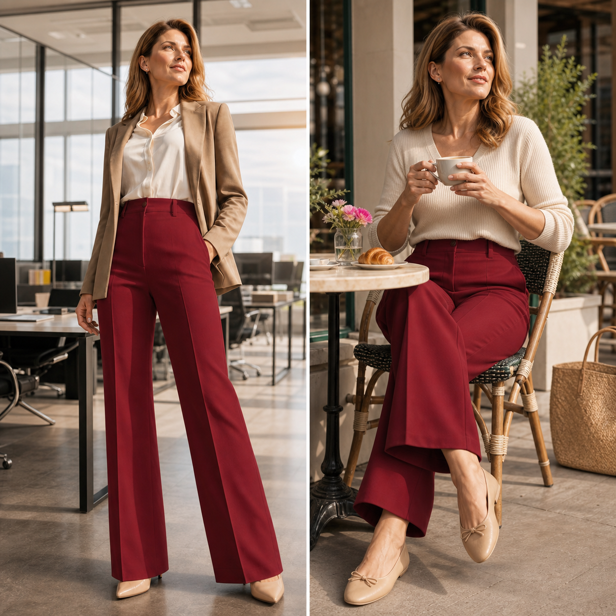 Lorenza Fantuzzi™ Lichotivé kalhoty pro bezstarostný styl