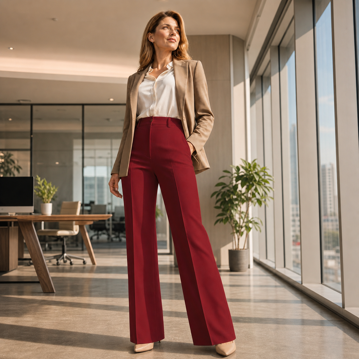 Lorenza Fantuzzi™ Lichotivé kalhoty pro bezstarostný styl