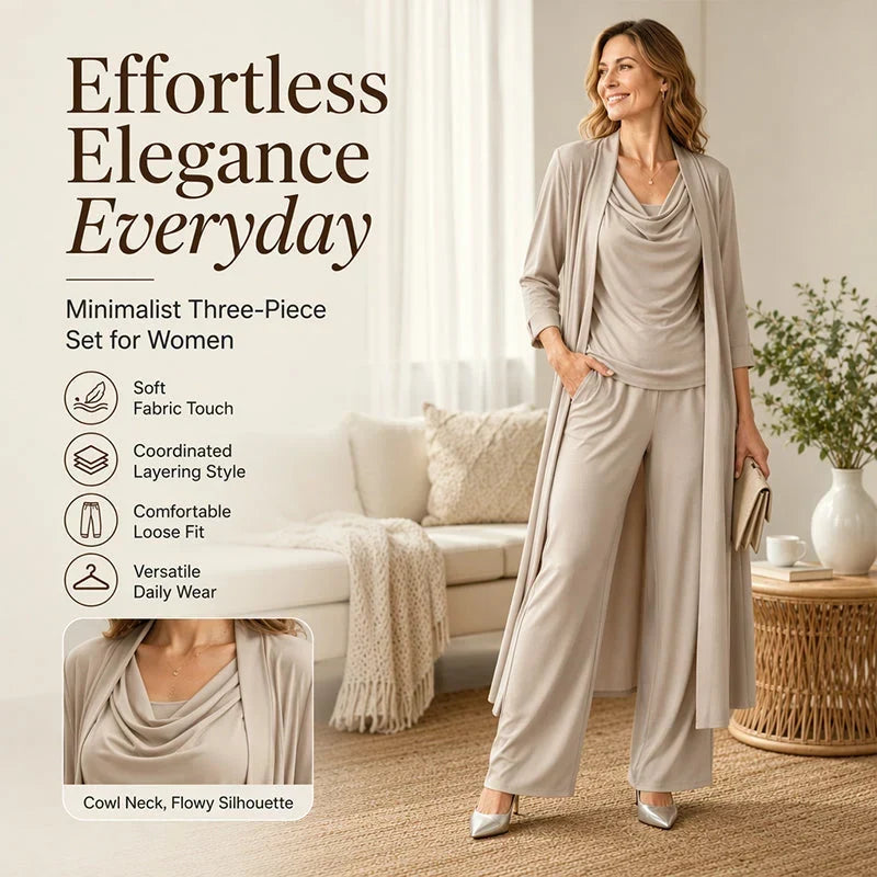 Lucrezia Giacomelli™ Elegantní souprava 3 dílů pro každodenní pohodlí