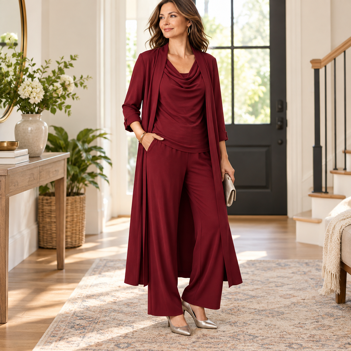 Lucrezia Giacomelli™ Elegantní souprava 3 dílů pro každodenní pohodlí