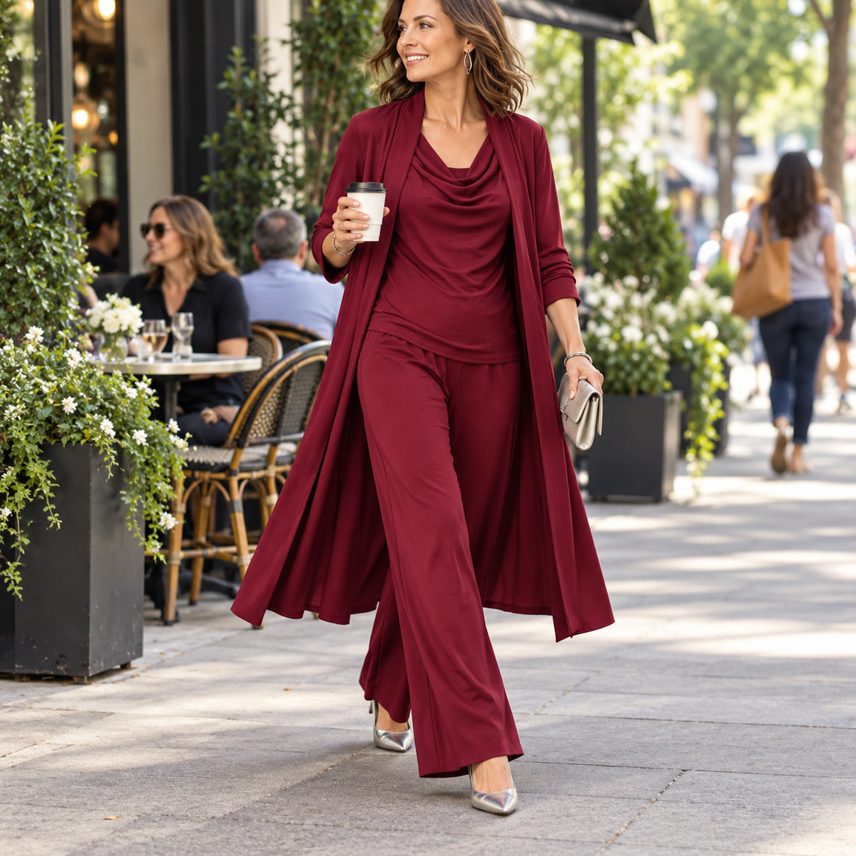 Lucrezia Giacomelli™ Elegantní souprava 3 dílů pro každodenní pohodlí