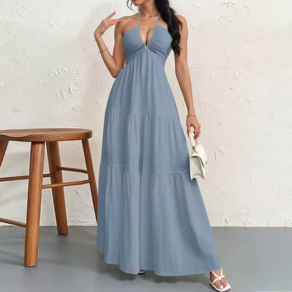 Ludovica Cinzano™ Volné letní šaty bez rukávů pro bezstarostný styl