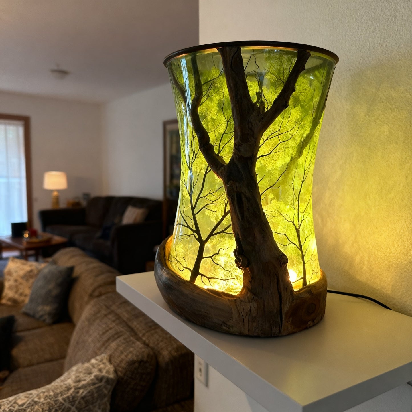 Lumevelle™ Dekorativní lesní atmosférická lampa