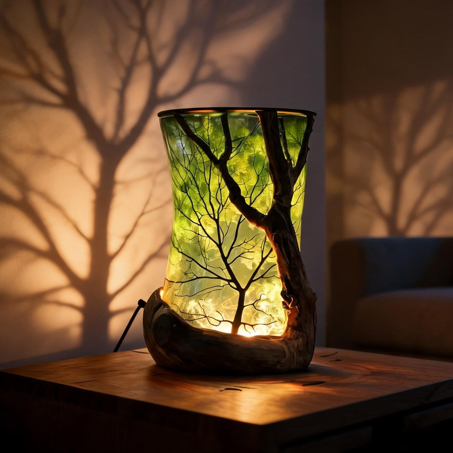 Lumevelle™ Dekorativní lesní atmosférická lampa