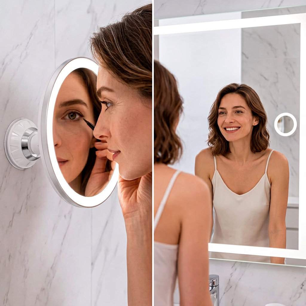 Lumiané™ LED make-up zrcadlo pro dokonalé líčení
