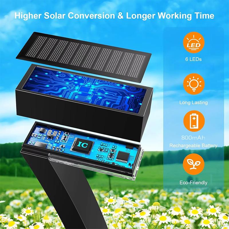 Lumiera™ Solární světla na zahradní chodník pro teplou večerní atmosféru
