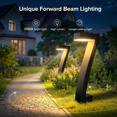 Lumiera™ Solární světla na zahradní chodník pro teplou večerní atmosféru