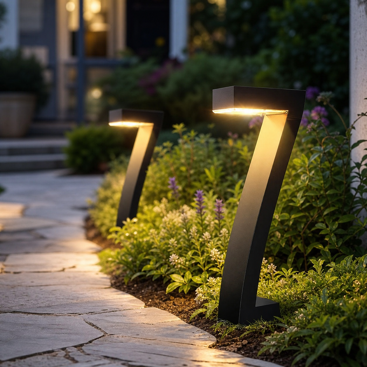 Lumiera™ Solární světla na zahradní chodník pro teplou večerní atmosféru