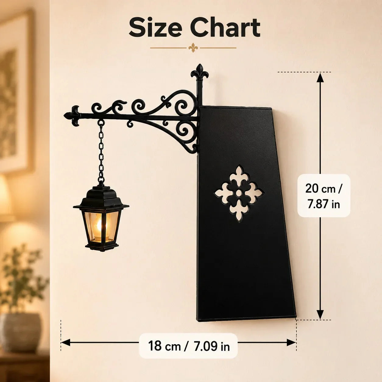 Lumira™ Dekorativní pouliční lampa pro útulnou atmosféru