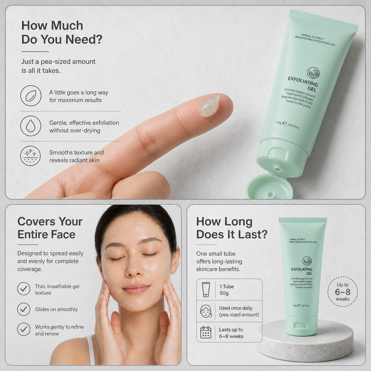 Lumivané™ Rozjasňující exfoliační gel pro zářivou pleť