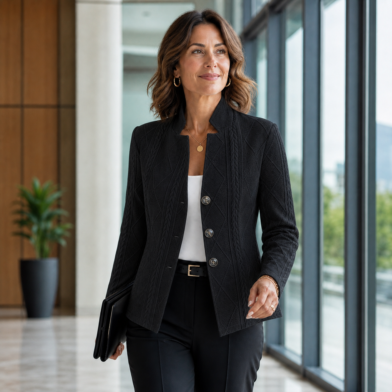 Manuela Benigni™ Sako pro kancelář i večer