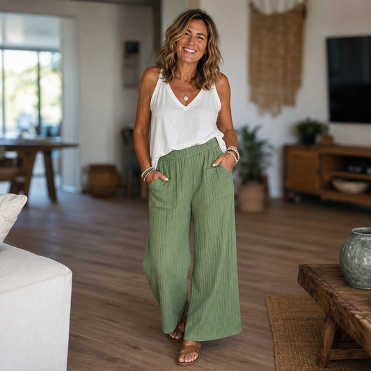 Manuela Sergiacomi™ Univerzální každodenní kalhoty pro bezstarostné pohodlí
