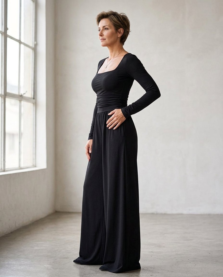 Melina Turati™ Overal se širokými nohavicemi pro bezstarostný styl
