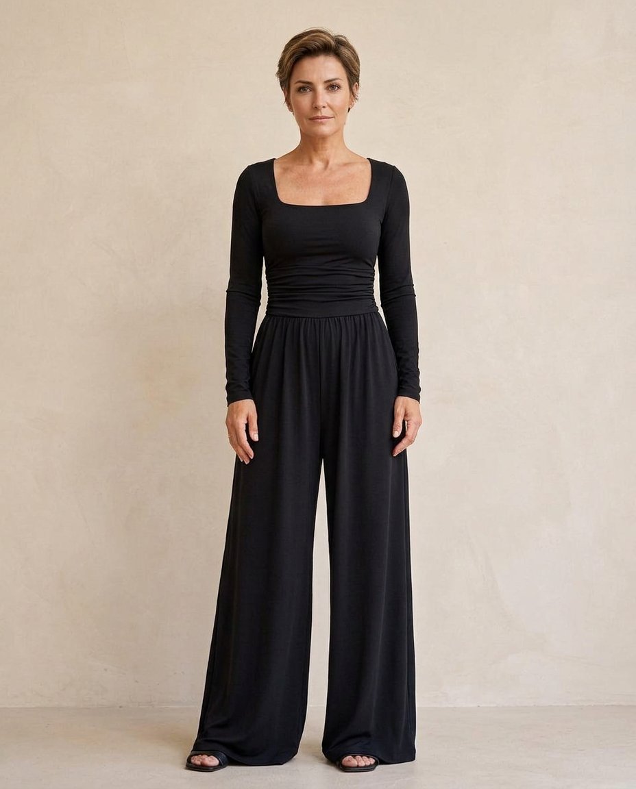 Melina Turati™ Overal se širokými nohavicemi pro bezstarostný styl