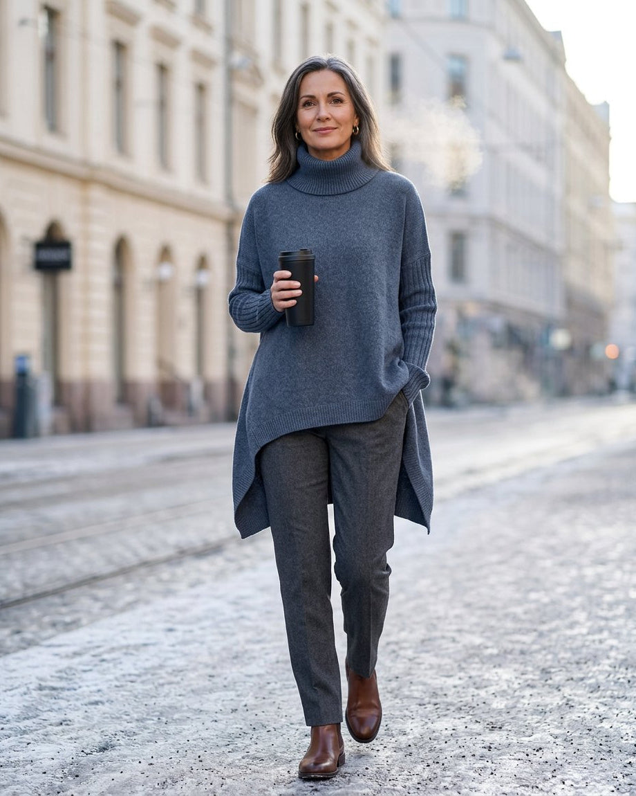 Nadia Antinori™ Měkký rolák pro útulnou eleganci
