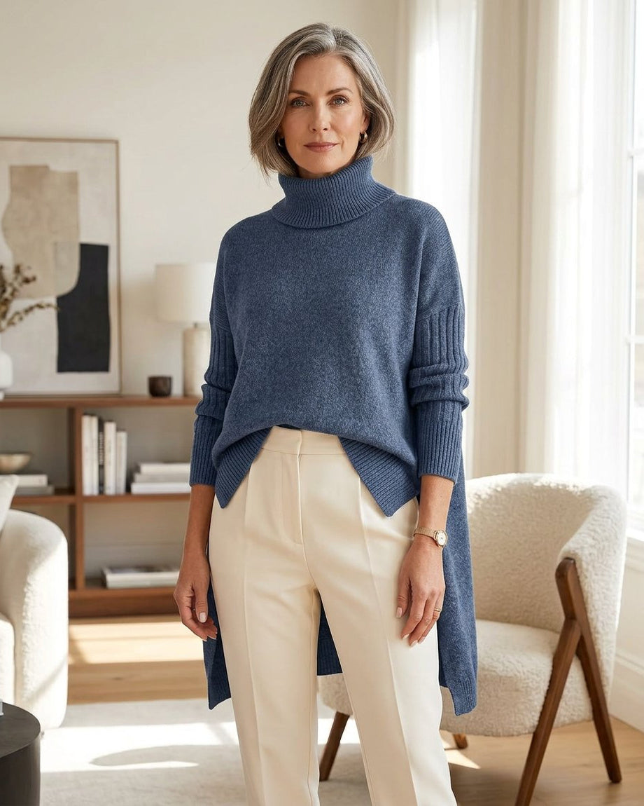 Nadia Antinori™ Měkký rolák pro útulnou eleganci