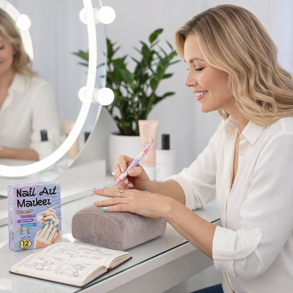 NailScribe Pro™ Fix s jemným hrotem na nail art