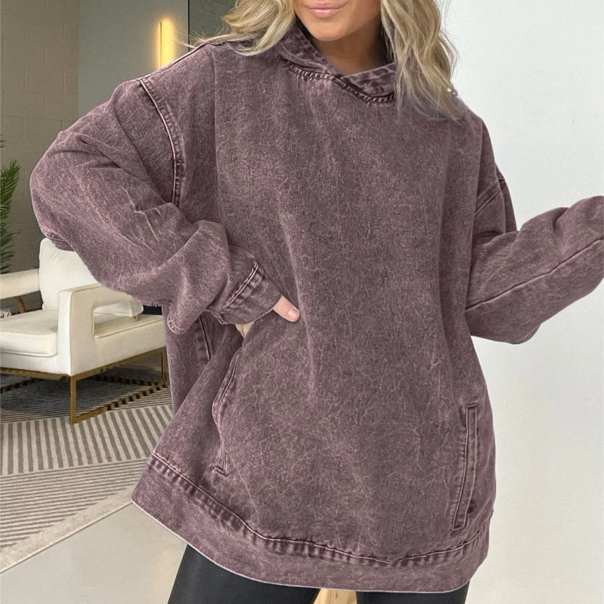 Natalina Secchi™ Útulná mikina s kapucí pro bezstarostný podzimní styl