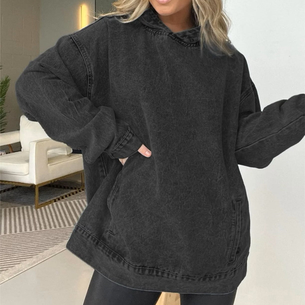 Natalina Secchi™ Útulná mikina s kapucí pro bezstarostný podzimní styl