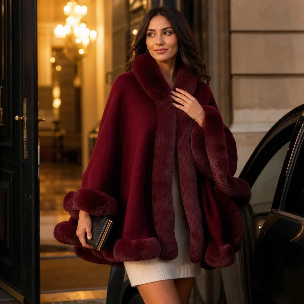 Neve Bonini™ Hřejivý kabát s kapucí v elegantním stylu